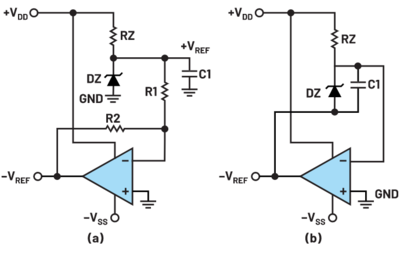 ADALM2000实验 利用齐纳二极管生成负基准电压